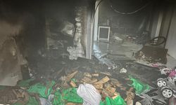 Mimar Sinan Mahallesindeki Yangında Ev Kullanılamaz Hale Geldi