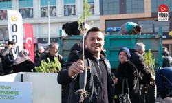 Dörtyolda Ücretsiz Fidan Dağıtımı Yapıldı