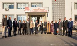 İl Milli Eğitim Müdürlüğü’ne Öğretmenler Günü Ziyareti