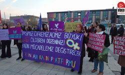 “Şiddetsiz, Eşit, Özgür Bir Yaşam İçin Mücadelede Kararlıyız!”