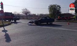 Ekşisu- Havalimanı Kavşağında Kaza; 3 Yaralı