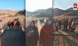 40 Yıllık Asma Köprü Çürüdü, Şahintepe Köylüleri Yetkililere Seslendi