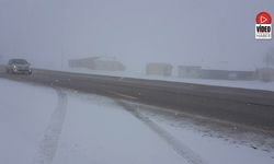 Kızıldağ’da Kar Etkili Oldu