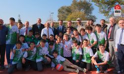 Vali Aydoğdu: “Çocuklarımız Güvenli Zeminlerde Spor Yapacak”