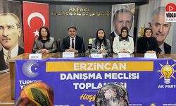 AK Parti Erzincan İl Kadın Kolları Danışma Meclisi Toplantısı Düzenlendi
