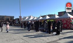 Erzincan’da Gazze’ye Destek Kermesi Yoğun İlgi Görüyor