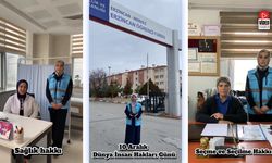 Kız Yurdu Öğrencilerinden İnsan Hakları Farkındalığı