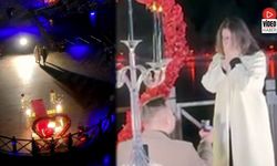 Ergan Dağında Romantik Evlilik Teklifi