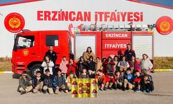 Minik Öğrencilere İtfaiyenin Çalışmaları Anlatıldı