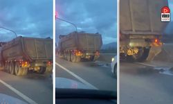 Hafriyat Kamyonları Döke Döke Gidiyor