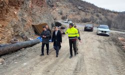 Yıllardır Bitmeyen Yolda Çalışmalar Sürüyor