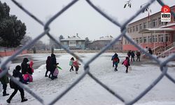 Erzincan Güne Karla Uyandı