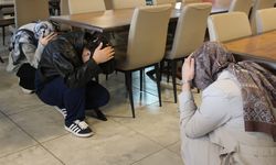 KYK Öğrencilerine Deprem ve Tahliye Tatbikatı