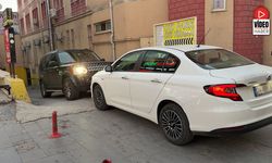 Otopark Önünde Düşüncesiz Otopark Tepki Çekti