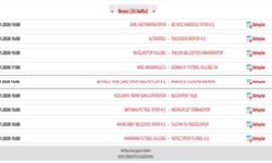 24 Erzincanspor’un Pazar Günkü Maçı 13.00’e Alındı