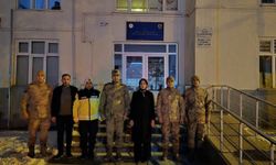 Kaymakam Duman'dan Yılbaşı Gecesi Güvenlik Güçlerine Ziyaret