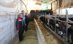 Erzincan'da Aile Hayvancılık İşletmeleri Ziyaret Edildi