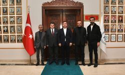 Başkan Güneş Vali Aydoğdu’yu Ziyaret Etti