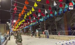 Kar Yağışı Şemsiyeli Sokağı da Etkiledi