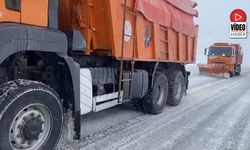 Karayolları Ekiplerinden Yoğun Mesai