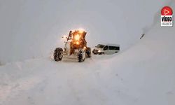 Erzincan'da Kar ve Tipiden 503 Köy Yolu Ulaşıma Kapandı