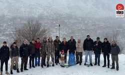 Kemaliye'de Yaban Hayvanları İçin Yemleme Faaliyeti Gerçekleştirildi