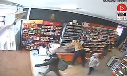 Kemah'taki Deprem Paniği Marketin Güvenlik Kamerasında