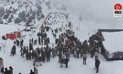 Ergan Kayak Merkezi Sömestirin Son Gününde Doldu Taştı