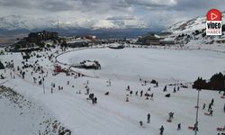 Türkiye'nin En Uzun Pistinde Yoğunluk Havadan Görüntülendi