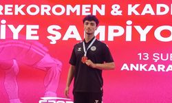 Erzincanlı Güreşçi Ahmet Bilal Akbaş Türkiye Üçüncüsü Oldu