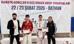 Karate’de Erzincan Rüzgârı: 2 Altın, 2 Gümüş, 3 Bronz