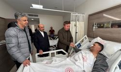 Vali Aydoğdu’dan Gazeteci İsmail Seven’e Ziyaret