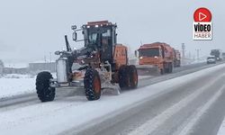 Erzincan'da Kardan 516 Köy Yolu Ulaşıma Kapandı