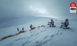 Soğuk ve Kara Rağmen Mehmetçik Görevde