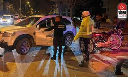 Motosiklet ile Otomobil Çarpıştı, 2 Yaralı