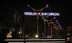 Erzincan Ramazan'a Işıklarla 'Hoşgeldin' Dedi