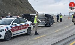 Erzincan'da Emniyet Kemeri Hayat Kurtardı: 2 Kişi Kazayı Yara Almadan Atlattı