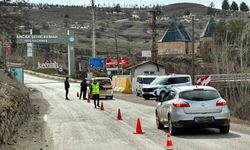 Erzincan'da bayram trafiğinde güvenlik uygulaması