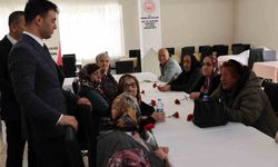 Erzincan'da huzurevi sakinleriyle bayramlaşıldı