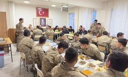 Kaymakam Arıkan, jandarma personeliyle iftarda buluştu
