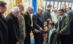 Terzibaba Camii'nde Bayramlaşma Töreni Düzenlendi