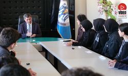 Gençlerden Başkan Aksun’a Çevre Ziyareti