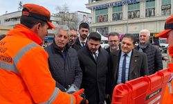 CHP Heyetinden Deprem Haftası Standına Ziyaret