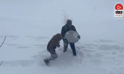 Karla Kaplı Bahçede Talihsiz Anlar