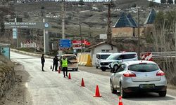 Erzincan'da Bayram Trafiğinde Güvenlik Uygulaması