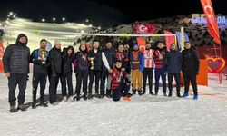 Ergan Dağı’nda Kar Voleybolu Heyecanı Sona Erdi