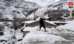 Erzincan'da Köylerde Karla Mücadele Sürüyor