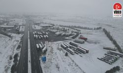 Erzincan'da Kar Yağışı Ulaşımı Aksattı