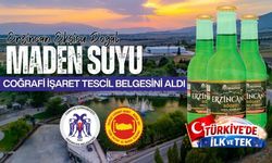 Ekşisu Doğal Maden Suyu Coğrafi İşaret Tescil Belgesi Aldı
