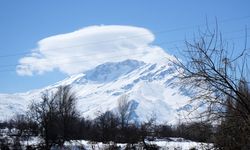 Munzur Dağı'nda Mercek Bulutu Oluştu